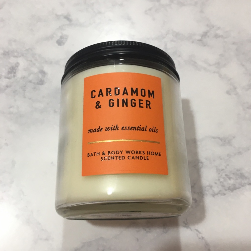 Bath & Body Works Ginger & Cardamom 1-Wick Candle